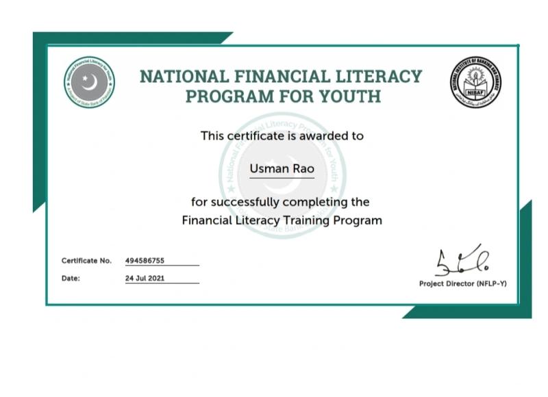 National Financial Literacy Program For Youth